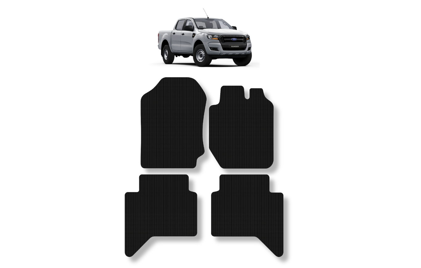 Ford Ranger Double Cab Floor Mats 2016-2022 - Image 2