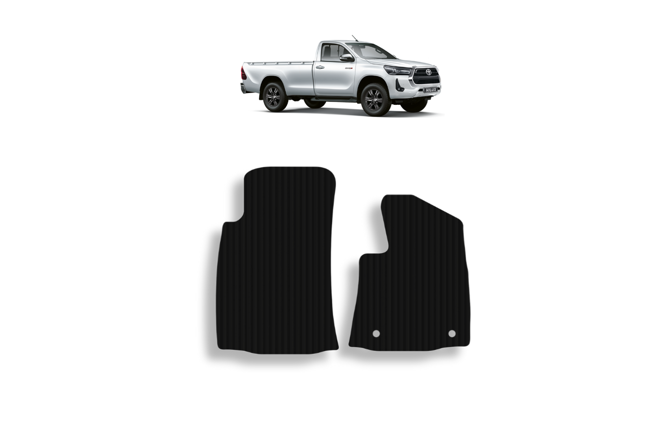 Hilux single cab floor mats 2015-present