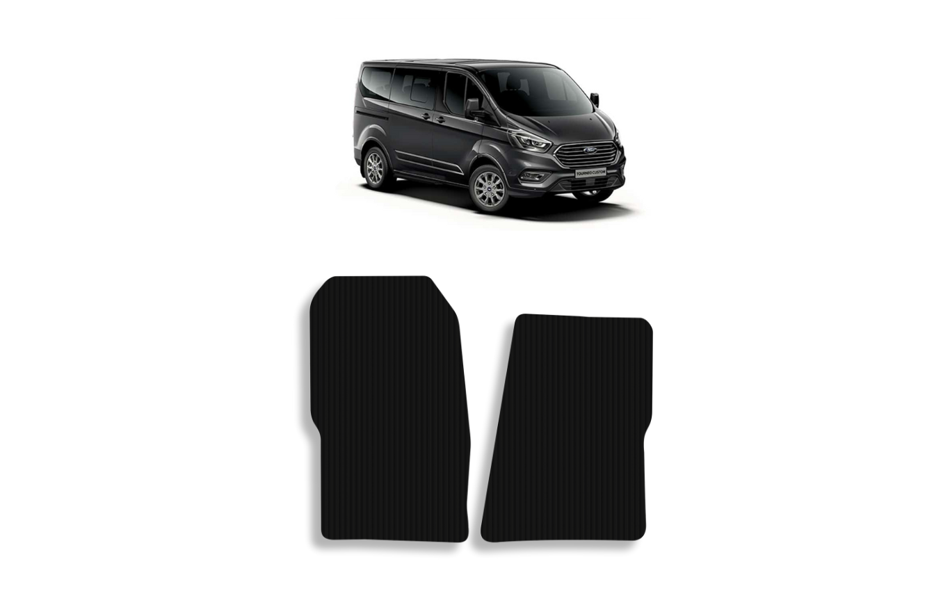 Ford Tourneo Custom Long Wheel Base Manual Front Floor Mats 2013-2022 - Image 2