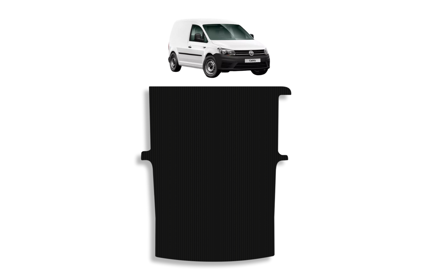 VW Caddy SWB Panel Van 2 Seater <b>Industrial</b> Boot Mat 2015-2019 - Image 2