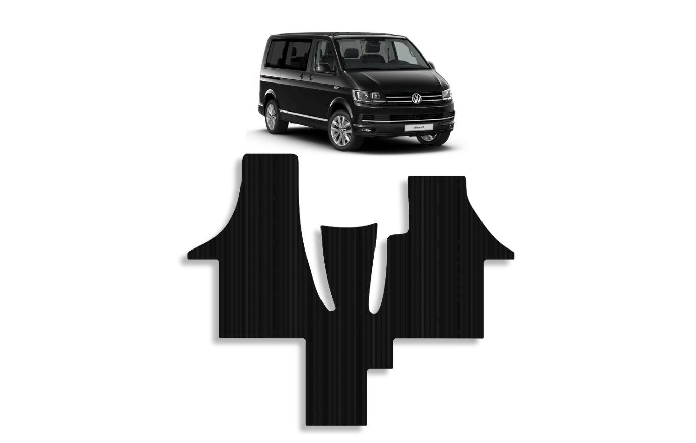 VW Caravelle T6 Front Floor Mats 2016-2019 - Image 2