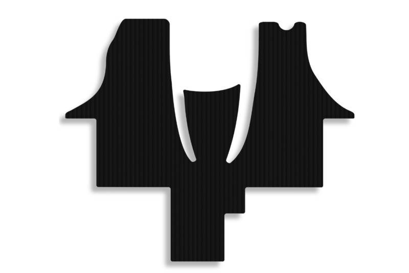 VW Transporter T6.1 (Facelift) <b>LONG-WB</b> Front Floor Mats (2020-present)
