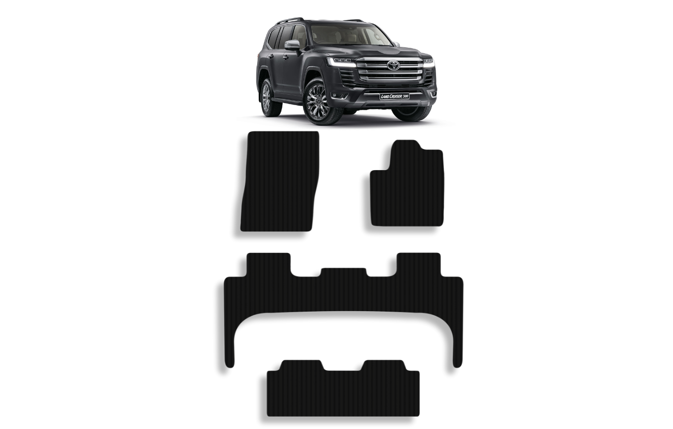 toyota-landcruiser-300-floor-mat-3-rows ribbed