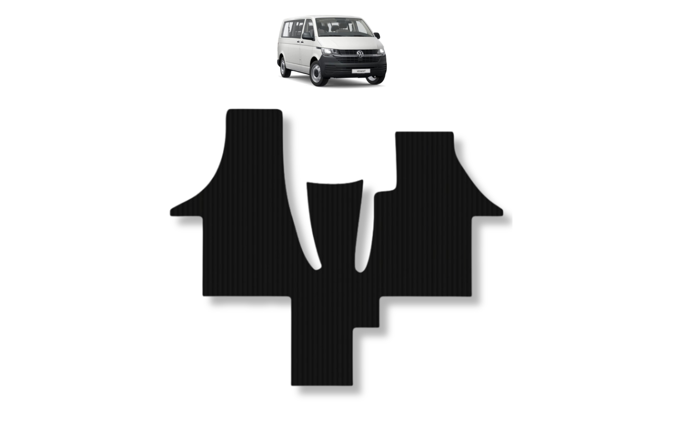 VW T6 Transporter Crew Bus 4 Motion SWB Front Floor Mats 2019 to present - Image 2
