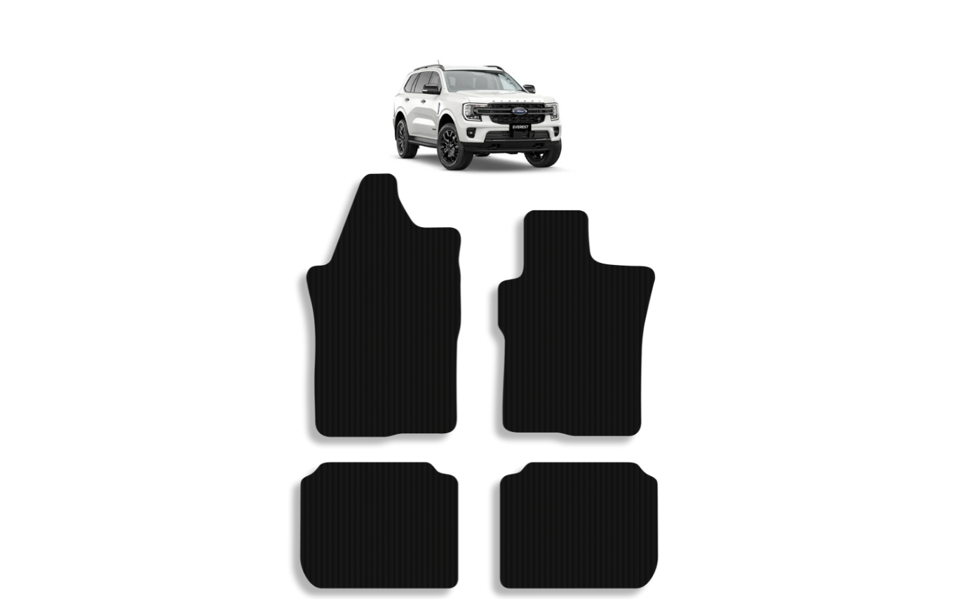 Ford Everest 3rd Gen Floor Mats 2023 Ribbed