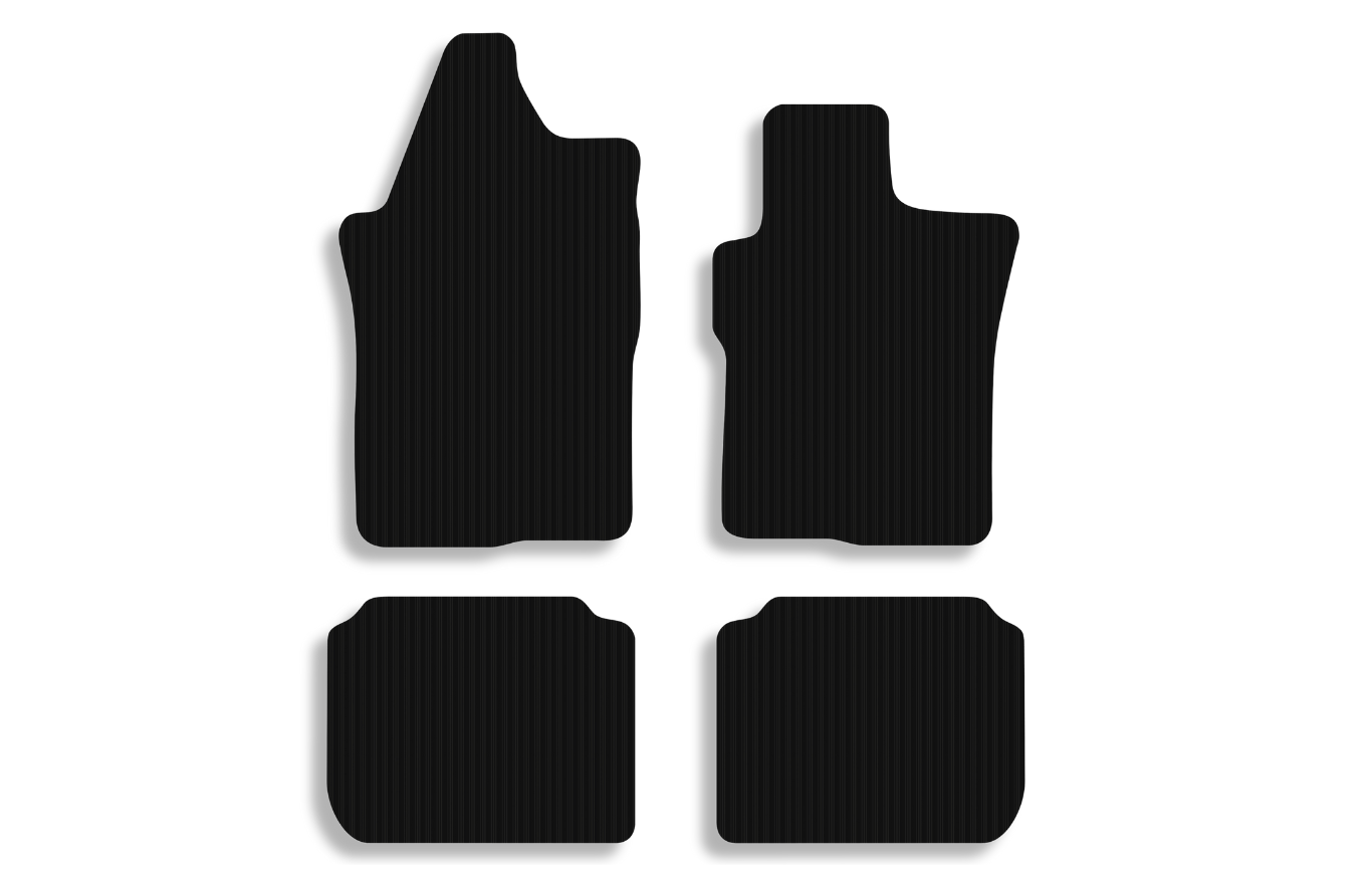 Ford Everest 3rd Gen Floor Mats 2023 Ribbed