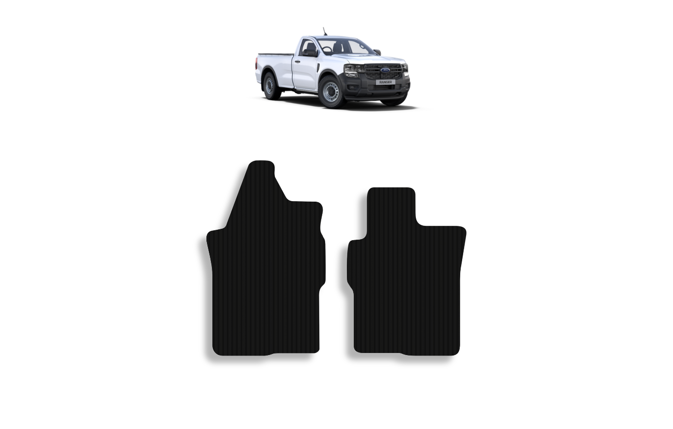 Ford Ranger Single Cab 5th Gen Floor Mats 2023-present - Image 2