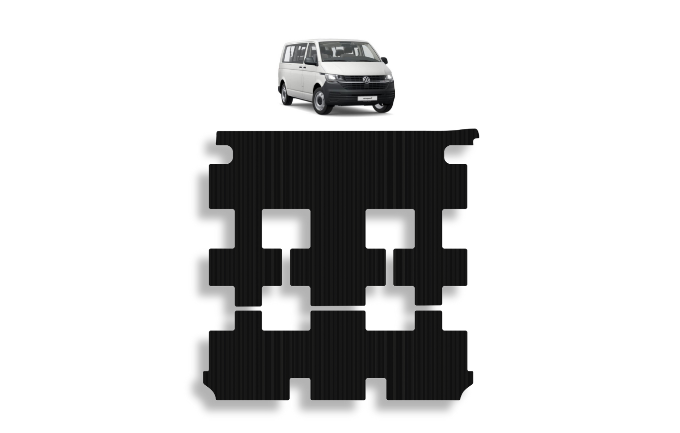 VW T6.1 Transporter 4 Motion SWB (Facelift) Back Passenger Floor Mats 2019 – present - Image 2
