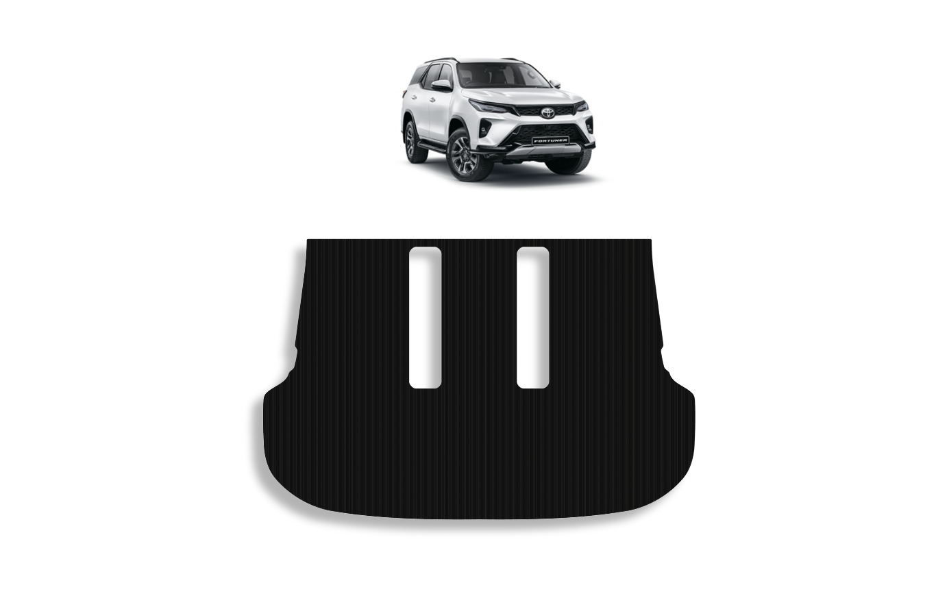 Toyota Fortuner 48v Hybrid Boot Mat 2 (with rear-seat cutout) 2024-present - Image 2