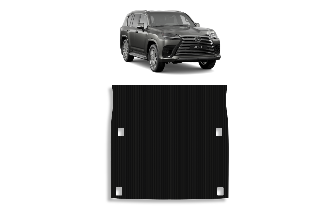 Lexus LX 700h Vip/F-Sport 5 Seater Boot Mat 2025 Ribbed