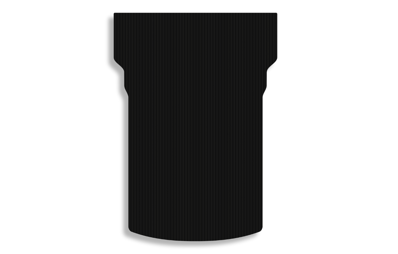 Ford Everest Extended 1 Piece Boot Mat WITHOUT left corner 2015-2022 Ribbed