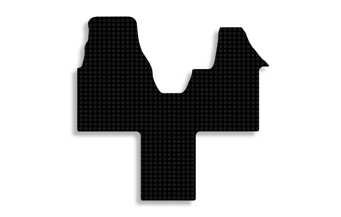 VW Kombi Transporter SWB 7th Gen Front Floor Mats 2026 - Image 4
