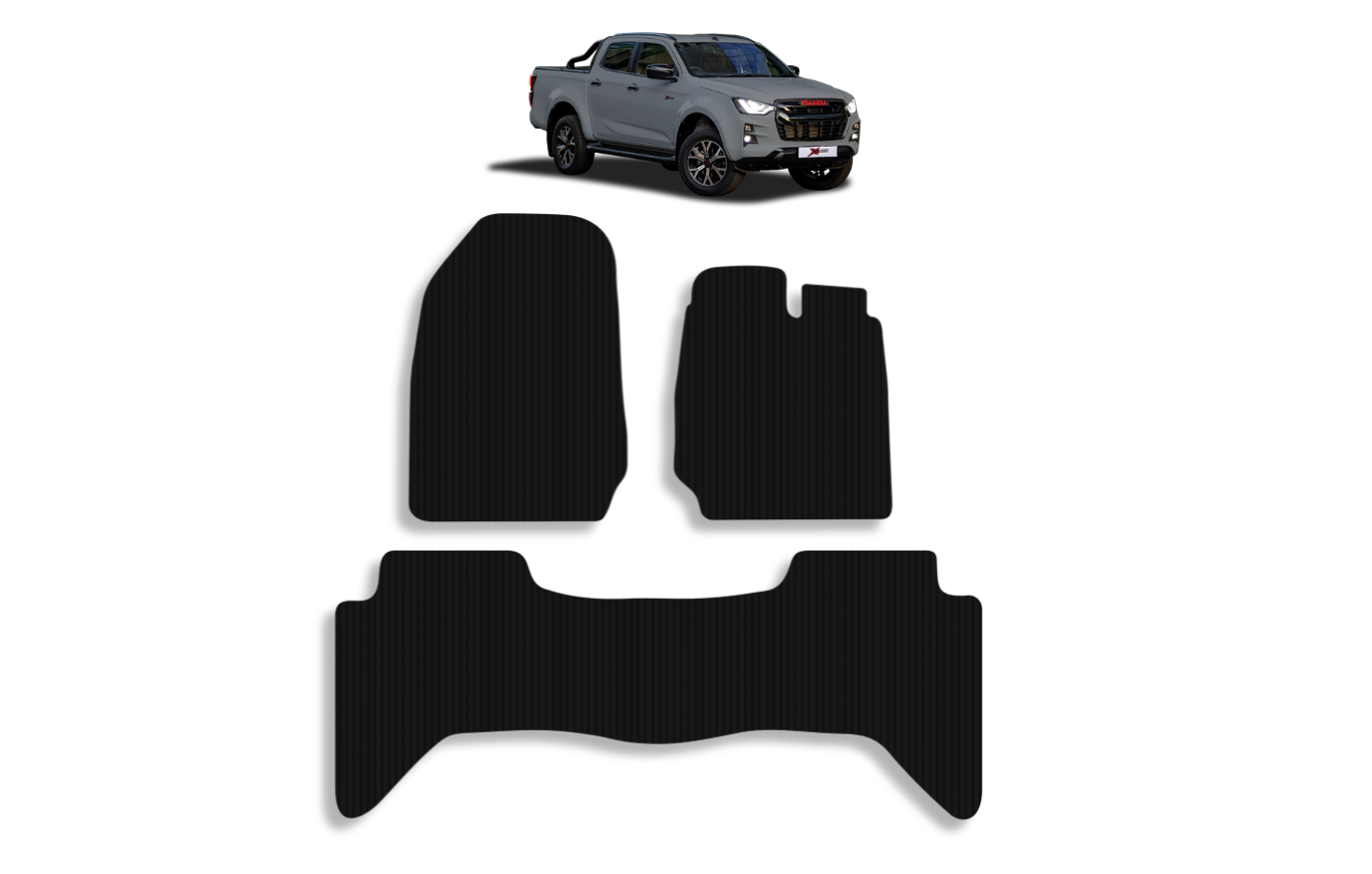 Isuzu D-Max Gen 7 Double Cab Floor Mats 2021-Present - Image 2