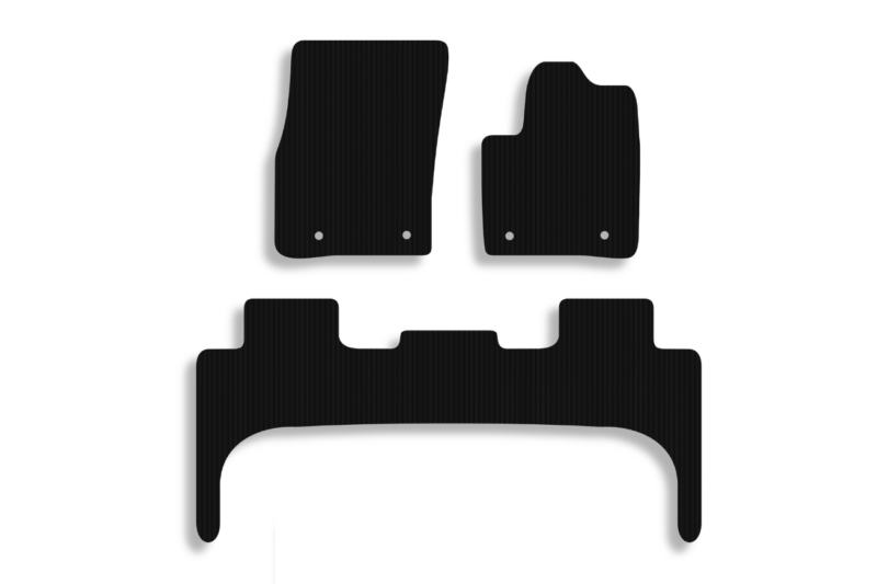 Land Cruiser 300 Hybrid Floor Mats 2 Seat Rows | 2022 - Present